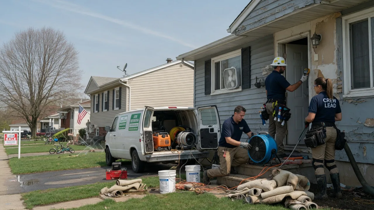 Flood Cleanup in Thompsonville, IL near me
