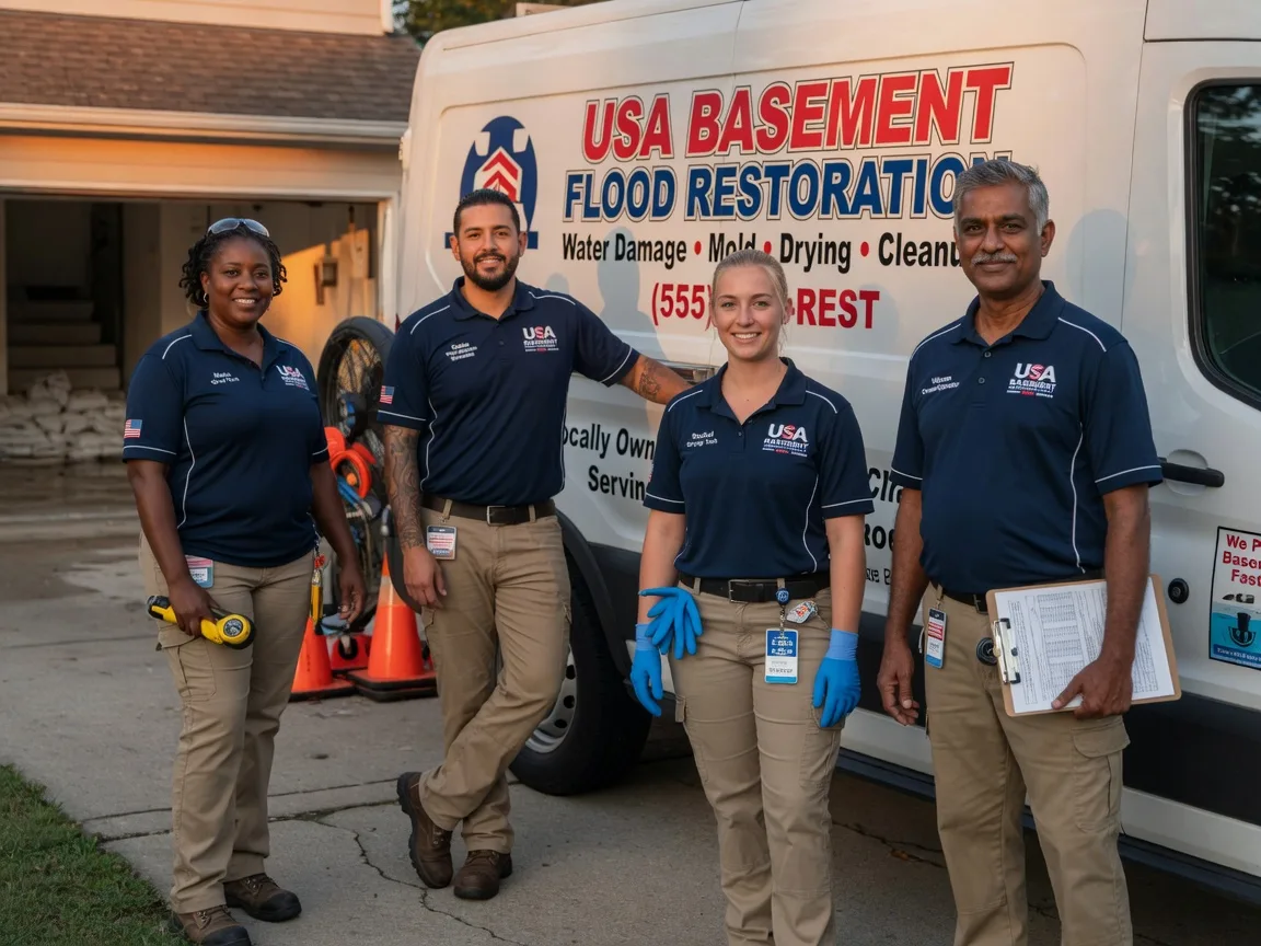 Basement Flood Cleanup company in Thompsonville, IL